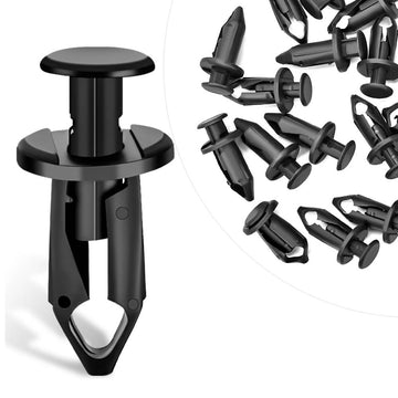 50 Pcs Fender Clips Body Rivets Engine Under Cover Splash Shield Guard Clips for Honda 90653-HC4-900, GM 21075686 7661855